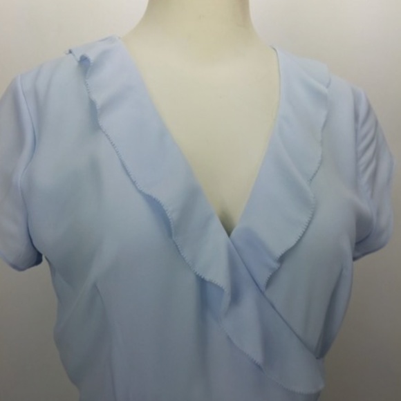 Aritzia Ruffle Wrap Dress - Never Worn! - Picture 5 of 14